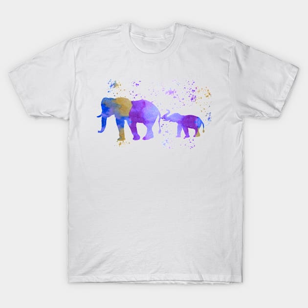 Elephants T-Shirt by BittenByErmines